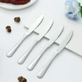 thumbnail image 7 of Dinner Knives Set of 36, 9” Butter Knives with Pretty Line Handle, Food Grade Stainless Steel Table Knife, Dishwasher Safe & Mirror Polished, 7 of 7