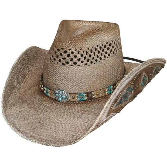 Bullhide From The Heart Straw Cowboy Hat 2836, Brown, Medium
