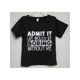 thumbnail image 1 of Admit It Life Would Be Boring Without Me Boys' 100% Cotton T-Shirt - Vibrant Red Casual Summer Tee with Bold White Text Print, Regular Fit Round Neck, Machine Washable, Boy T Shirt, 1 of 5