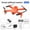 B, variant on Kiplyki K5 Mini Drone Aerial Photography 4K Dual-lens High-Definition Quadcopter Toy