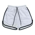 thumbnail image 1 of Men's Fitness Shorts Summer Active Shorts Split Design For Running Gym And Home, 1 of 4