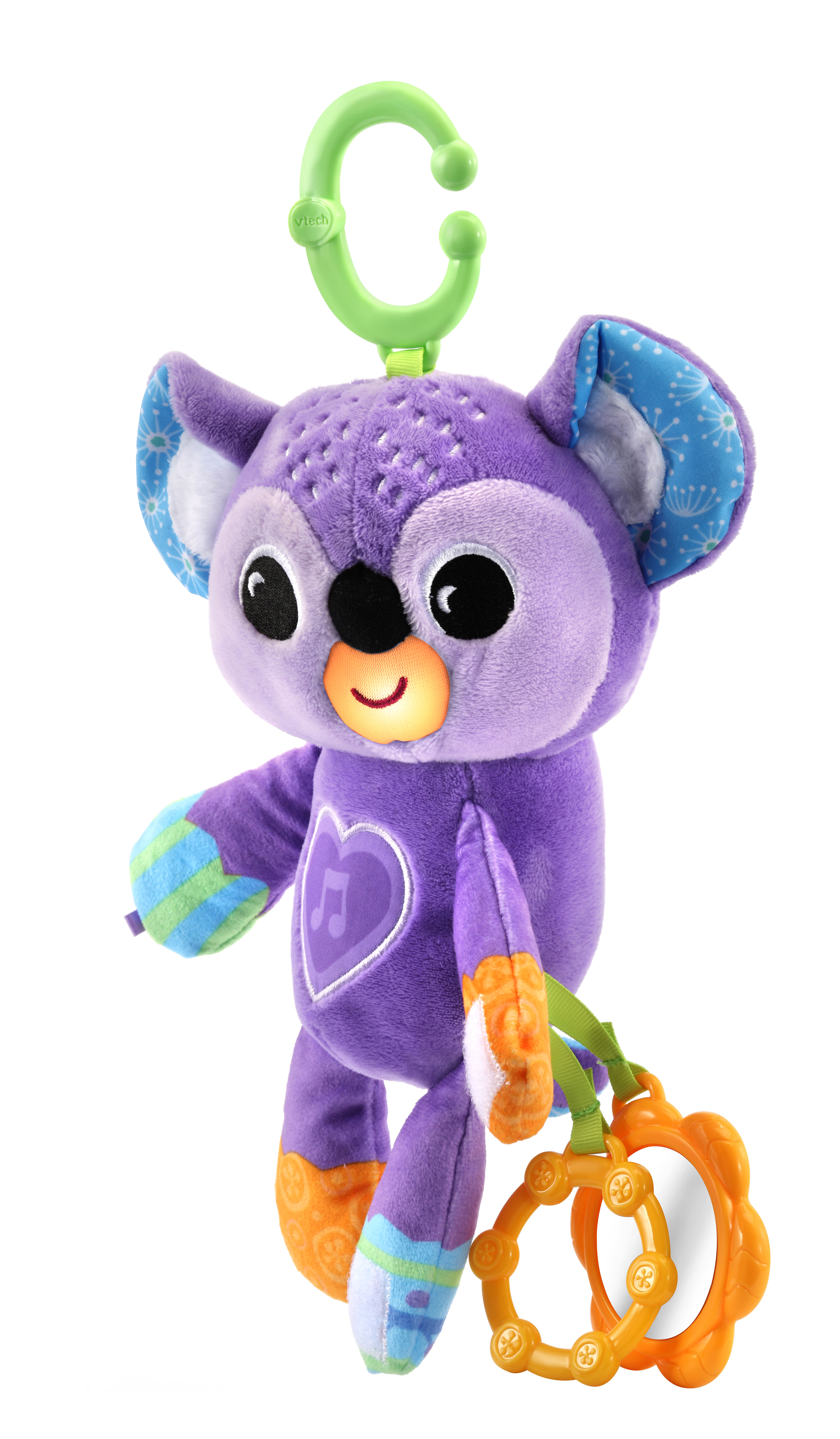 VTech® Grab & Go Koala Clip-On Stroller Plush Take-Along Toy for Infants - image 5 of 10