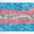thumbnail image 3 of CafePress - Abstract Paint Splatter Transgender Pride Flag Pajamas - Women's Short Sleeve Print T-Shirt and Pants Light Cotton Pajama Set, 3 of 7