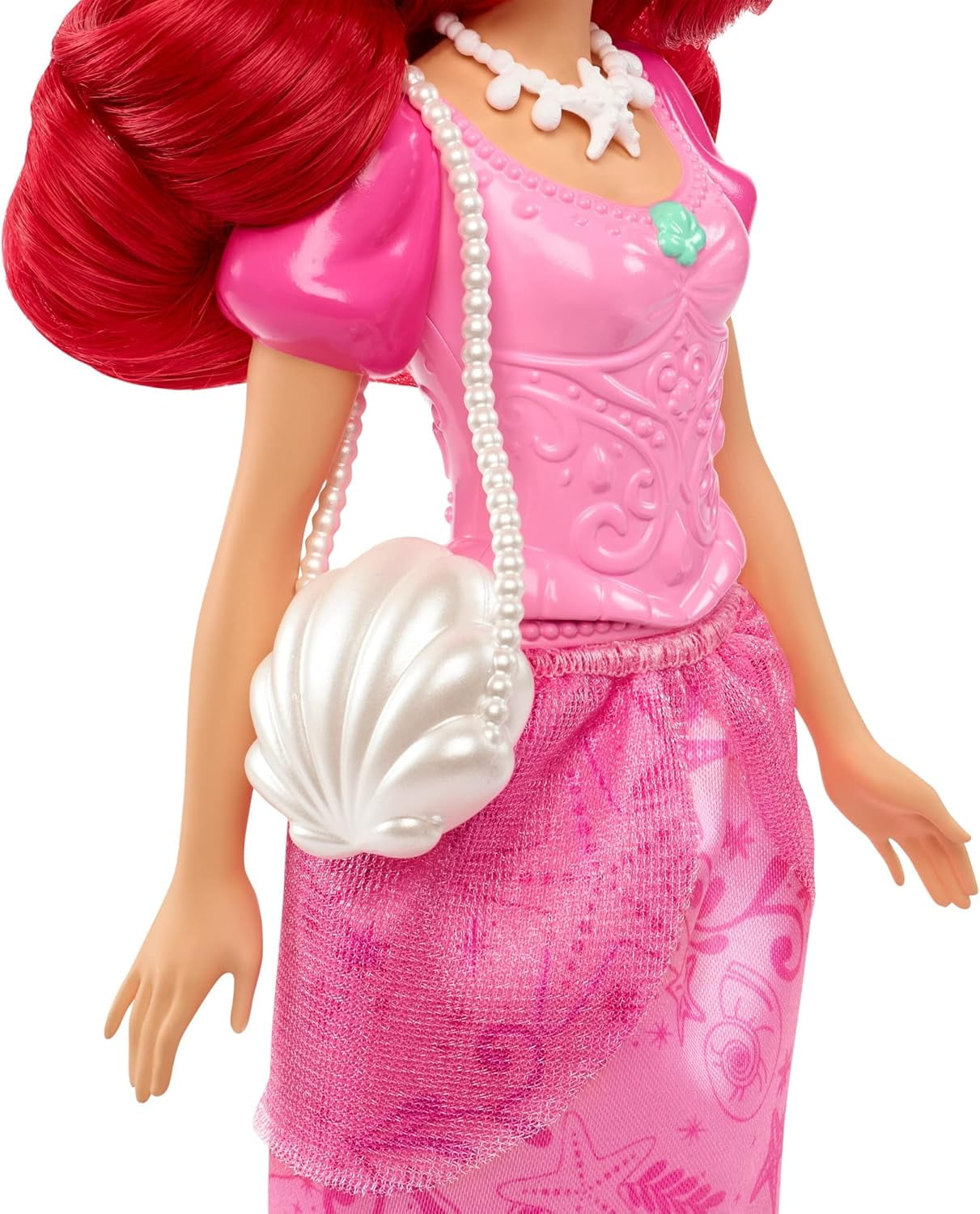 Disney Princess Ariel Doll with Shiny Clothing and Accessories, Inspired by Disney Movie