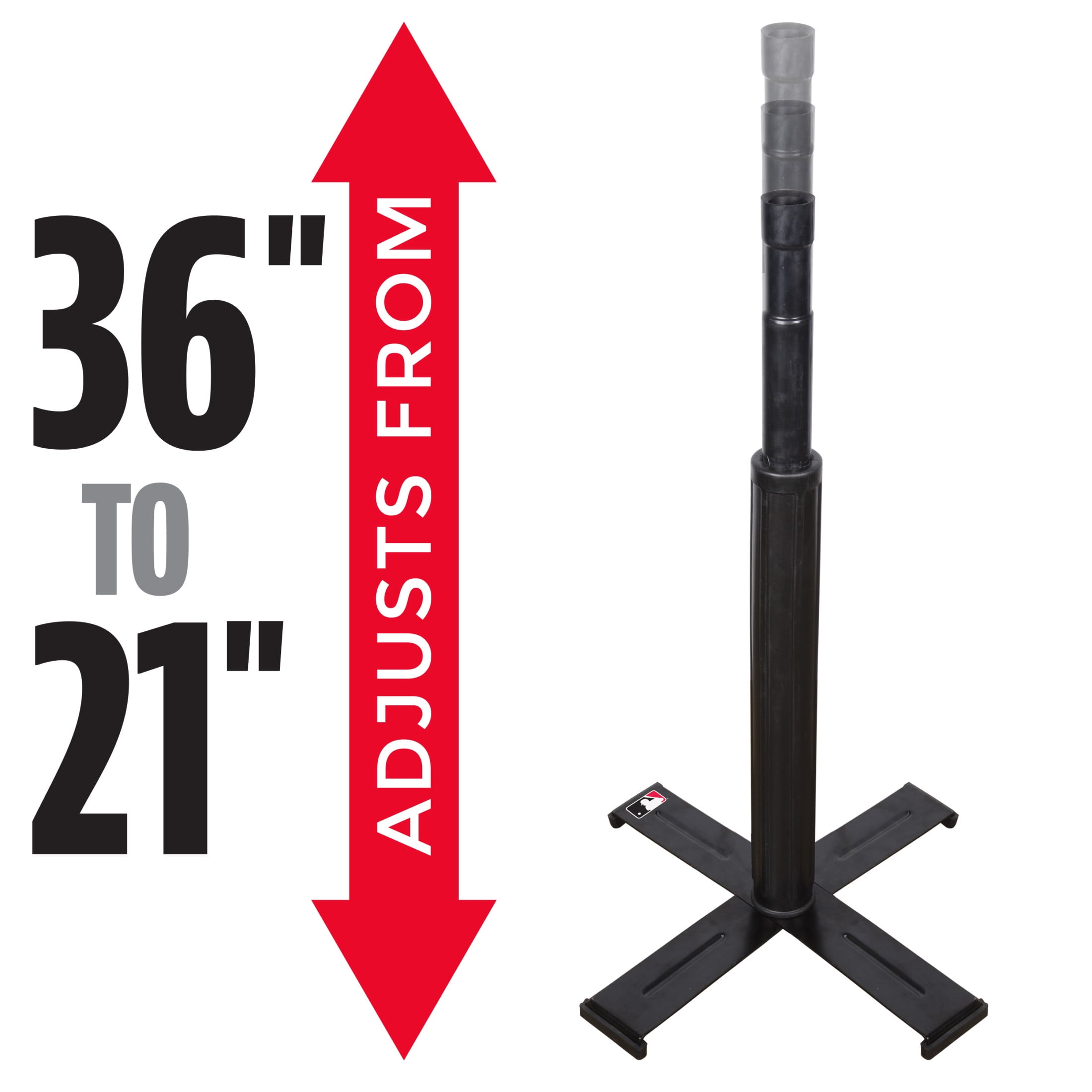 Franklin Sports MLB XT Pro Adjustable Batting Tee with Bag