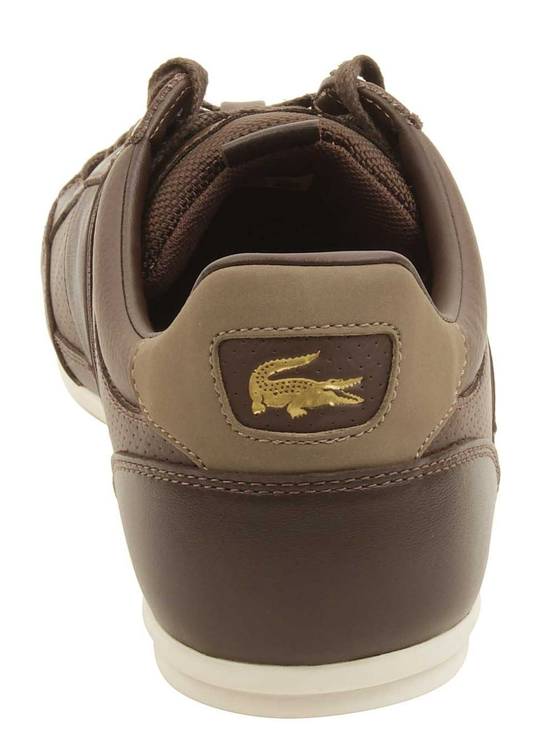 Lacoste Mens Chaymon PRM Sneakers in Dark Brown/Light Brown  display picture 1