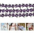 thumbnail image 4 of 4. 5m Decorating Lace Embroidered Trim Ribbons Flowers Embroidered Trim for Applique Headband Sewing or Craft Projects Decoration, 4 of 8