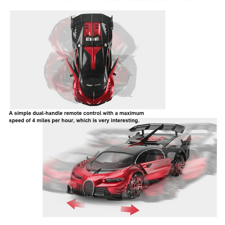 TureClos Car Toy Remote Control Rechargeable Racing Car Toy Wireless High  Speed Children Gift, Type 2, Red