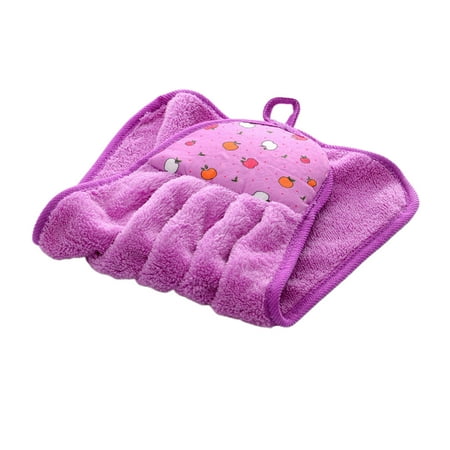 

Microfiber Towel Kitchen Bathroom Cleaning Absorbent Dish Cloth Hanging Washclot