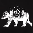 thumbnail image 3 of CafePress - Bear Woods T Shirt - Women's Traditional Fit Dark T-Shirt, 3 of 4