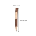 thumbnail image 2 of KAKOWELY Back to School 10Set Ballpoint Pens Bulk Coffee Color Convenient Ballpoint Pen for Work, 2 of 6