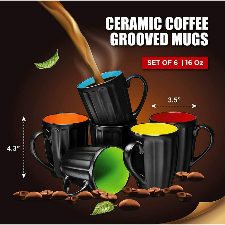 Ultra Rare Black Custom Insulated Coffee Mug 16 oz - Home Wet Bar