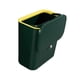 thumbnail image 4 of Cubo de basura colgante para cocina, con tapa, resistente al agua, estrecho, para encimera, hogar y oficina Verde, 4 of 9