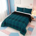 thumbnail image 2 of Erosebridal Abstract Stripes Queen Comforter Set,Modern Lines Comforter Sets Queen,Black Reversible,3pcs,1 Comforter and 2 Pillowcases, 2 of 7