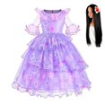 thumbnail image 1 of Disfraz de princesa Fiesta de Carnaval Vestido de princesa púrpura para niñas Isabella Cosplay Encanto Disfraz Niños Isabella Encanto Dress2-3T (Tamaño 100) Gao Jinjia LED, 1 of 2