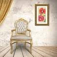 thumbnail image 3 of DeNeige, Elyse 18x32 Gold Ornate Wood Framed with Double Matting Museum Art Print Titled - Sunshine Poppies Panel I, 3 of 4