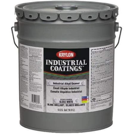 PAINT 53 SERIES INDUSTRIAL ALKYD ENAMEL WHITE 5 GAL