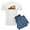With Blue Strpe Pant, variant on CafePress - Christmas Berner Red Truck Pajamas - Men's Light Loose Fit Cotton Pajama Set