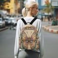 thumbnail image 7 of Casual Colorful Abstract Butterfly Backpack for School,College and Travel, Water Resistant Bookbag,, 7 of 7