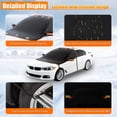 thumbnail image 3 of Windshield Snow & Ice Cover Fits Most Cars Sedans SUVs, Waterproof Oxford Fabric with Magnets & Straps, 3 of 6