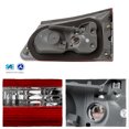 thumbnail image 6 of AKKON - Fits 2006 2007 2008 Lexus IS250/IS350 08-09 IS-F 4Door Sedan Inner + Outer Trunk Piece Tail Light Driver Left Side, 6 of 7