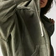 thumbnail image 5 of Veste d'Automne pour Adolescente à Manches Longues de Couleur Unie, 5 of 5