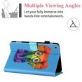 thumbnail image 3 of Allytech Galaxy Tab A 10.1" 2019 Released Case Model SM-T510 T515, Slim Fit Shockproof Multi Angle Kickstand Folio Flip Patterned Cover Case for Samsung Galaxy Tab A 10.1 T510, Colorful Elephant, 3 of 6
