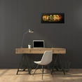 thumbnail image 4 of Alvez, A. - Perez, A. 24x11 Black Modern Framed Museum Art Print Titled - BCN Street, 4 of 5