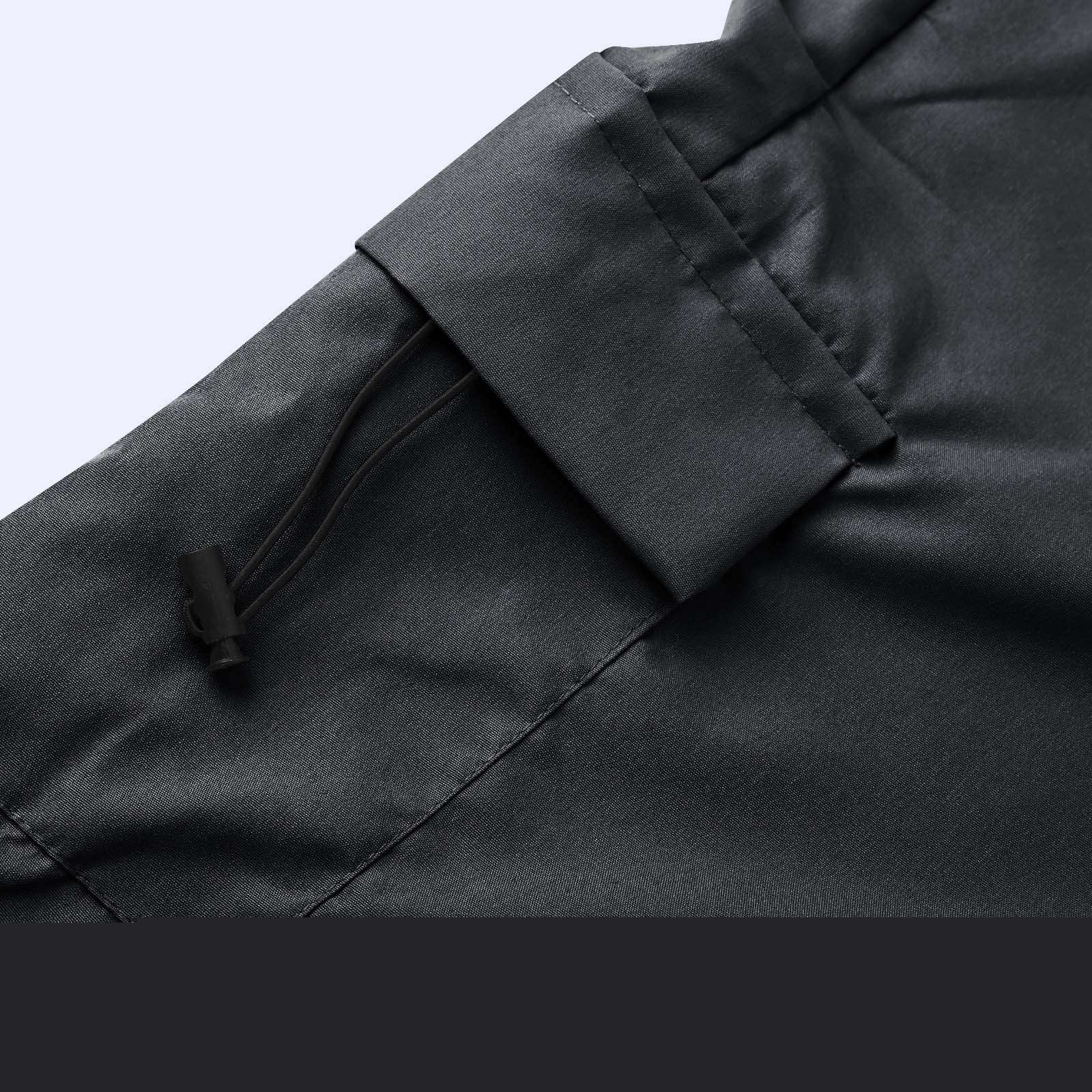 thumbnail image 4 of LADIGASU Men's SummerDrying High Waist Wide Leg Work Pants Casual Sports Pants, 4 of 6