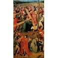 thumbnail image 2 of Bosch, Hieronymus 19x32 Gold Ornate Wood Framed with Double Matting Museum Art Print Titled - Museumist Carrying The Cross III, 2 of 4