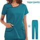thumbnail image 1 of Ropa de lavado de manga corta para quirófano Ropa de trabajo para el cuidado de la piel femenina Ropa de aislamiento para el operador de enfermería Ropa de trabajo, 1 of 6