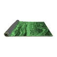thumbnail image 2 of Ahgly Company Indoor Rectangle Oriental Emerald Green Industrial Area Rugs, 2' x 3', 2 of 4