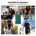 thumbnail image 4 of Bingfone Christmas Snowflakes Pattern Men's Tank Tops Workout Sleeveless Tee Shirts Running Beach Tanks for Men-XX-Large, 4 of 4