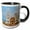 Black/White, variant on 3drose, Usa, Arizona, Tucson. Mission San Xavier Del Bac, 15oz Mug