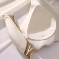 thumbnail image 5 of LOVZFMLL Bras for Women Woman's Color Block Back Buckle Thin Style Ventilate Bra Without Steel Rim Beige 40, 5 of 5