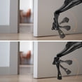 thumbnail image 4 of Uxcell 1-Pack Topes de Puerta, Tope de Puerta de Caída de Aleación de Aluminio de 4 Pulgadas con Altura Ajustable [Tono Plateado], 4 of 7