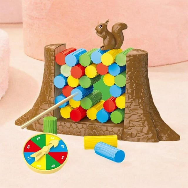Juego de Mesa de Torre de Equilibrio Hugo para Niños