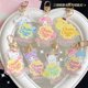 thumbnail image 2 of Sanrio Anime Hello Kitty Lollipop llavero lindo dibujos animados Kuromi Merlotti estilo acrílico bolsa colgante decoración de coche regalo de vacaciones, 2 of 4