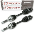 thumbnail image 2 of 2 pc Sixity XT Rear Left Right Axle compatible with Polaris Sportsman 800 2007 - A07MH76AL AQ AX AY AZ 4X4, 2 of 3