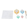 thumbnail image 4 of Rug Hooking Mesh Kit Durable Carpet Making Punch Needle Gridding Cloth Knitting Loom Latch Hook Rug Mesh Kit, 4 of 14