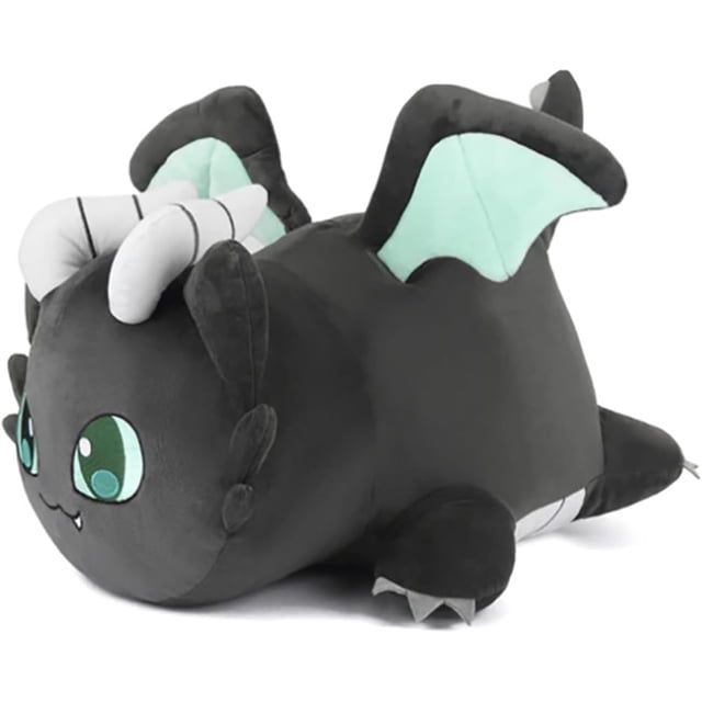 Peluche Gato MEE-Meow Océano Niños 25cm Juguete Suave Colección Figura Animales de Peluche Gato Marino Juguete (Gato Dragón)
