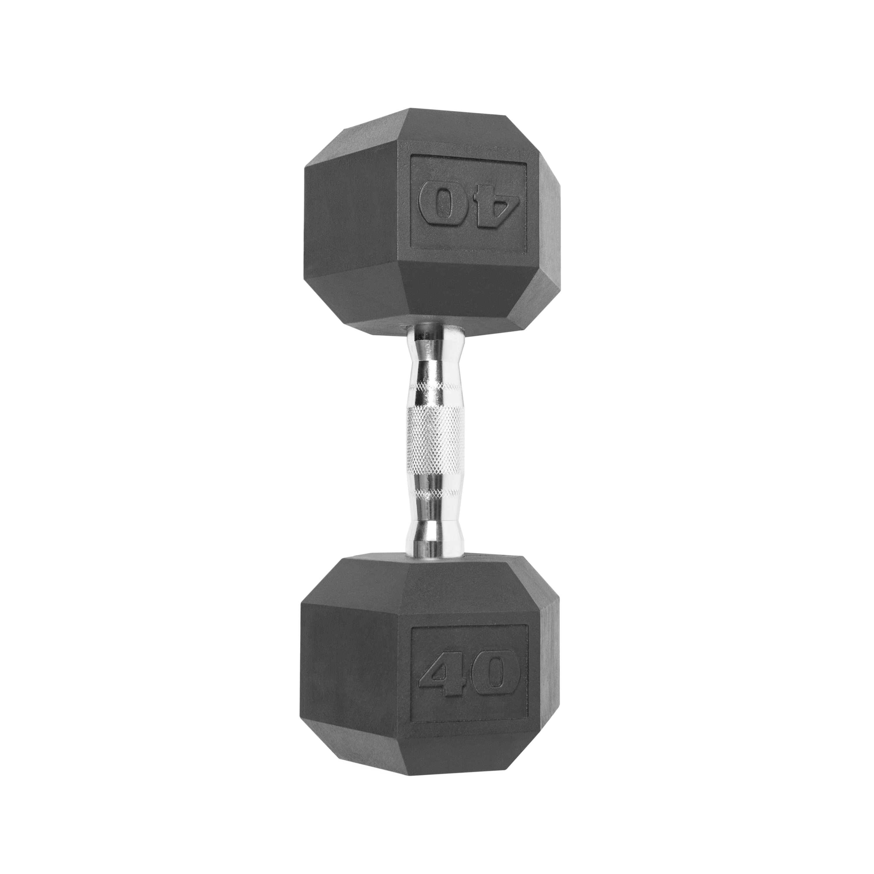 CAP Barbell Coated Hex Dumbbell, Single 40 lbs