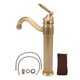 thumbnail image 1 of Mezclador de agua fría y caliente de cobre de alta gama para lavabos sobre encimera, ideal para baños y hoteles, grifo de lavabo monomando industrial retro, 1 of 8