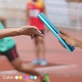 thumbnail image 5 of Uxcell Relay Track Batons Aluminum Alloy Tube Race Athletics Stick Purple, Red 2 Pack, 5 of 5
