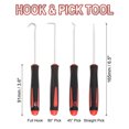 thumbnail image 3 of Unique Bargains 10 Pieces Precision Hooks Pick Up Set Gasket Scraper Magnetic Telescoping Tool Kit, 3 of 7
