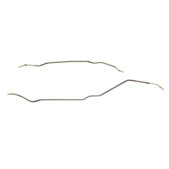 Rear Axle Brake Lines - Fits 69 Firebird - Stainless - The Stop Shop