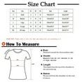 thumbnail image 4 of Fesfesfes Workout Tops Fashion Womens Solid Color Off The Shoulder Button Short Sleeve Tops Blouses Sleeveless Tops for Women L(US:8), 4 of 7