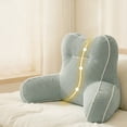 thumbnail image 7 of Reading Pillow for Sitting in Bed, Back Support Pillow for Sitting Up, Bed Rest Pillow, Lumbar & Neck Back Support, Adult Back Pillow Bed Chair for Bed Rest, Reading, Watching TV, Gaming, 7 of 7