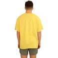 thumbnail image 3 of Junk Food Mens Peace Love Flower Camiseta gráfica amarilla L, 3 of 5