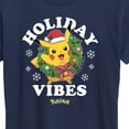 thumbnail image 3 of Pokémon - Holiday Designs - Women's Short Sleeve Graphic T-Shirt, 3 of 5
